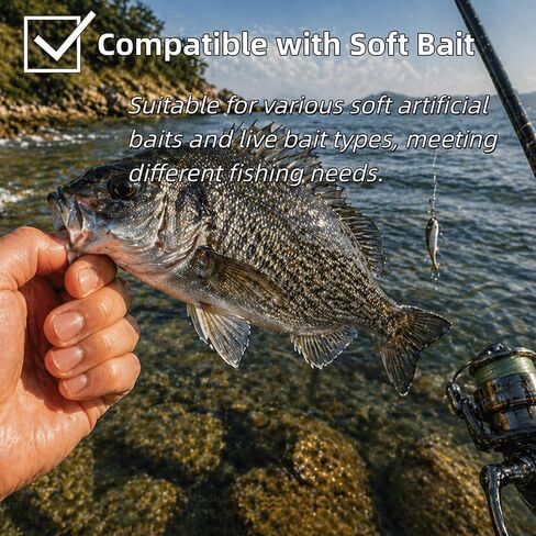 Stainless Steel Fishing Bait Rigging Threader Needles Set, Worm Threader Rustproof Heavy-Duty Fish Hook Threading Tool for Saltwater & Freshwater Fishing Tackle Kit in Kuwait