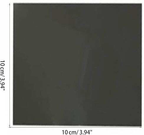 Polarizer Light Source Filter Polarizing Film Optical Instrument Display 3DVR Sheet 10x10cm Adhesive LCD in Kuwait
