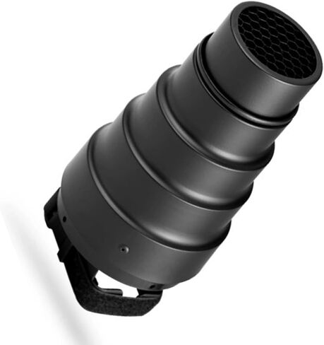 Pomya Flash Cone Snoot Kit with Grid, 5 Color Gel Filters, for Flash Accent Lighting Creative Background Effects in Kuwait