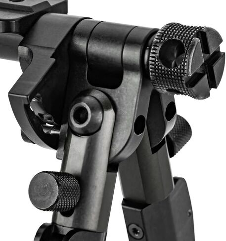 MDT CKYE-POD Gen 3 Double Pull Bipod, ARCA/Pick Throw Lever Head, Black, Anodized Aluminum, Spiked Feet (114150-BLK) in Kuwait