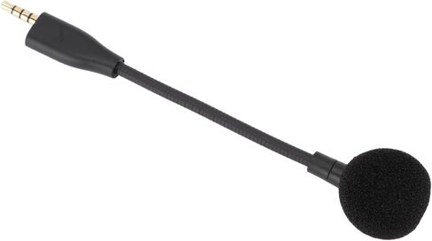 Gaming Headset Mic, High Sensitivity Microphone with Adjustable Gooseneck and 3.5mm Gold Plated Connector, for MMX100 MMX150 Headsets in Kuwait