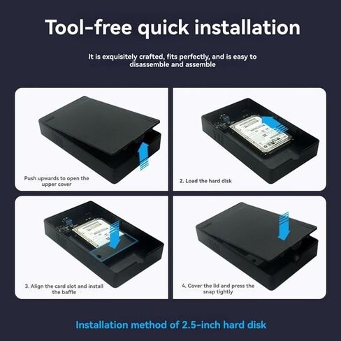 3.5 بوصة SATA قالب أقراص صلبة 3.5 بوصة SATA قالب أقراص صلبة خارجي لقرص SSD 2.5 بوصة 3.5 بوصة قابس أمريكي in Kuwait