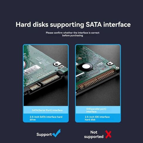 3.5 بوصة SATA قالب أقراص صلبة 3.5 بوصة SATA قالب أقراص صلبة خارجي لقرص SSD 2.5 بوصة 3.5 بوصة قابس أمريكي in Kuwait