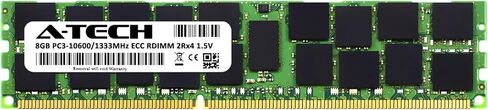 استبدال ذاكرة الوصول العشوائي A-Tech بسعة 8 جيجابايت لميكرون MT36JSZF1G72PZ-1G4D1DD | DDR3 1333MHz PC3-10600R 2Rx4 1.5V ECC RDIMM وحدة ذاكرة DIMM مسجلة ذات 240 دبوس in Kuwait
