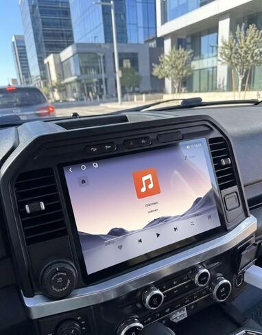 ستيريو سيارة 13.1 بوصة Android 14 لسيارة Ford F150 2015-2021، راديو سيارة 4 جيجابايت + 64 جيجابايت، Carplay لاسلكي وAndoird Auto، شاشة HD 1920 * 1200 2K، بلوتوث 5.0، ترقية وحدة رأس الملاحة GPS in Kuwait