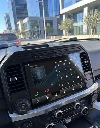 ستيريو سيارة 13.1 بوصة Android 14 لسيارة Ford F150 2015-2021، راديو سيارة 4 جيجابايت + 64 جيجابايت، Carplay لاسلكي وAndoird Auto، شاشة HD 1920 * 1200 2K، بلوتوث 5.0، ترقية وحدة رأس الملاحة GPS in Kuwait