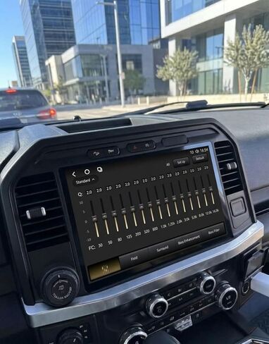 ستيريو سيارة 13.1 بوصة Android 14 لسيارة Ford F150 2015-2021، راديو سيارة 4 جيجابايت + 64 جيجابايت، Carplay لاسلكي وAndoird Auto، شاشة HD 1920 * 1200 2K، بلوتوث 5.0، ترقية وحدة رأس الملاحة GPS in Kuwait