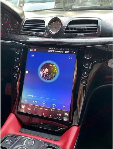 راديو سيارة Android 12.1 بوصة تم ترقيته لسيارة Maserati GT GranTurismo 2007-2015 مشغل الوسائط المتعددة GPS والملاحة Carplay WiFi 4G وحدة استبدال مستقبل ستيريو تلقائي (4G 64GB Carplay)-LRD in Kuwait