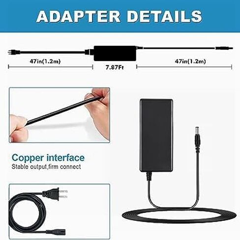 محول بديل 12 فولت 5 أمبير لسلك الطاقة Wacom DTF-521 وDTF-510 in Kuwait