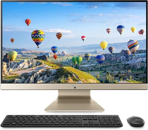 ASUS M3700 27" FHD Touchscreen AMD Ryzen 7 5825U 2.00 GHz 16GB DDR4 1TB SSD AMD Radeon Graphics Windows 11 Home All-In-One Desktop PC - M3700WYA-PB706T (Renewed) in Kuwait