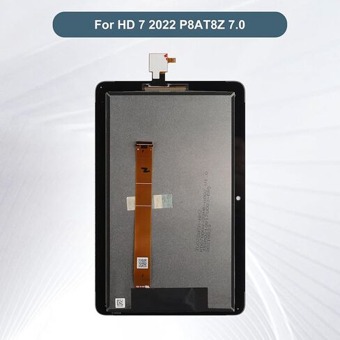 مجموعة محول رقمي لشاشة LCD بديلة تعمل باللمس متوافقة مع HD 7 2022 P8AT8Z 7 بوصة مع أدوات (أسود) in Kuwait