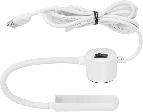 مصباح آلة الخياطة SENECESLI، 30 مصباح LED لحماية العين USB مع قاعدة مغناطيسية، خرطوم سيليكون قابل للتعديل 360 درجة للخياطة والقراءة وورش العمل، 6 وات 6000 كيلفن in Kuwait