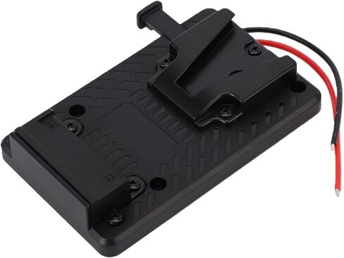 لوحة بطارية على شكل V Lock V Mount، لوحة تثبيت البطارية مع أسلاك مضادة للإدخال الخاطئ، مع مخرج D Tap DC، مثالية لجهاز مراقبة مجال الإضاءة LED لجهاز الكاميرا in Kuwait