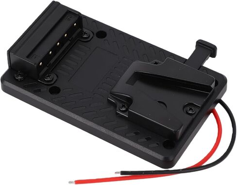لوحة بطارية على شكل V Lock V Mount، لوحة تثبيت البطارية مع أسلاك مضادة للإدخال الخاطئ، مع مخرج D Tap DC، مثالية لجهاز مراقبة مجال الإضاءة LED لجهاز الكاميرا in Kuwait