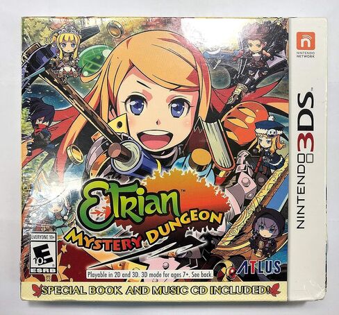 Etrian Mystery Dungeon: First Print Launch Edition With Special Book & Music CD [Nintendo 3DS] in Kuwait