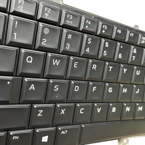 لوحة مفاتيح بديلة مع مفك براغي بتصميم أمريكي لجهاز Dell Alienware 17 R5 P38E Area-51m A51m RGB لوحة مفاتيح للكمبيوتر المحمول بإضاءة خلفية باللون الرمادي in Kuwait