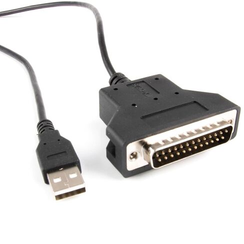 كابل توصيل ذكر USB إلى DB25 25Pin 25-Pin RS232 للطابعات القديمة وأدوات الآلات محول USB لنقل البيانات المستقر in Kuwait
