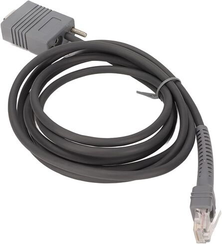 كابل تسلسلي RS232، كابل ماسح الباركود PVC RJ45 للرمز LS1203 LS2208 LS4208، بطول 2 متر وتصميم تشغيل التوصيل in Kuwait