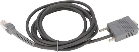 كابل تسلسلي RS232، كابل ماسح الباركود PVC RJ45 للرمز LS1203 LS2208 LS4208، بطول 2 متر وتصميم تشغيل التوصيل in Kuwait