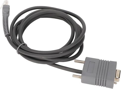 كابل تسلسلي RS232، كابل ماسح الباركود PVC RJ45 للرمز LS1203 LS2208 LS4208، بطول 2 متر وتصميم تشغيل التوصيل in Kuwait