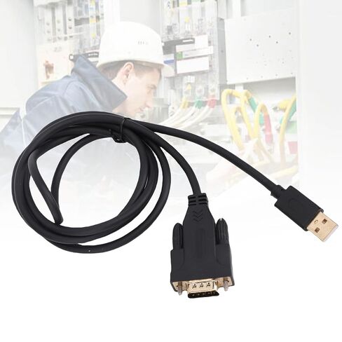 كابل تسلسلي ذكر Sorandy USB 2.0 إلى RS232 DB9، سلك نحاسي معلب بطول 3.93 قدم مع التوصيل والتشغيل، لـ 11، 10، 8، 7، XP، OS X، وسجلات النقد والطابعات in Kuwait