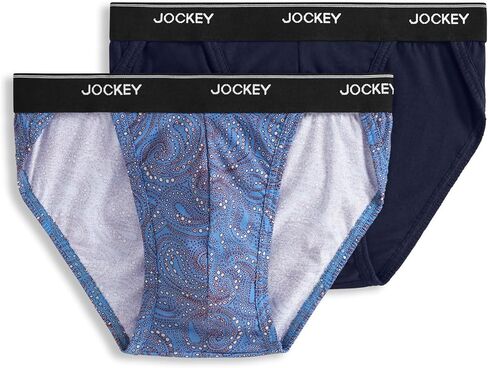Jockey Men's Underwear Mens Elance String Bikini - 2 Pack in Saudi Arabia