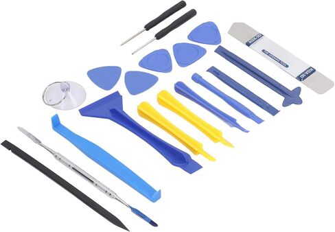 Fafeicy 19-Piece Electronic Repair Tool Kit, Stainless Steel Pry Tools, Ideal for Smartphone Laptop and Electronics Opening and Repair in Kuwait