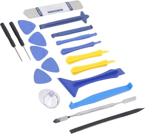Fafeicy 19-Piece Electronic Repair Tool Kit, Stainless Steel Pry Tools, Ideal for Smartphone Laptop and Electronics Opening and Repair in Kuwait