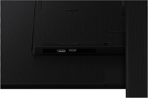 شاشة سامسونج فيو فينيتي S7 مقاس 27 بوصة بدقة 4K UHD، منافذ متعددة، حامل سهل الإعداد، عناية متقدمة بالعين، أسود، مع كابل HDMI in Kuwait