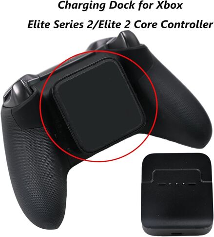 قاعدة شحن لجهاز تحكم Xbox Elite Series 2، قاعدة شحن، محطة شحن لجهاز Xbox Elite Series 2 Core (أسود) in Kuwait
