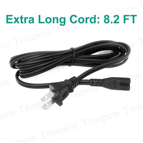 2 Prong Power Cable Replacement for Gemini Sound CDMP-1500 CDM-4000 MDJ-600 CDX-2250i Player 8.2ft AC Power Cord Cable in Kuwait