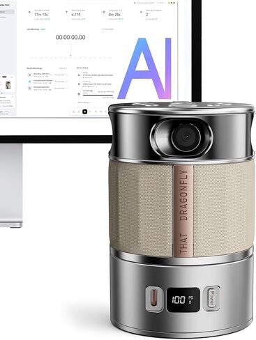Vision SE AI Video Conferencing System with PC Client, 1080P Camera, 4-Camera Panorama, AI Conference Speakerphone, 3-Mic Array, Plug & Play Conference Camera for Zoom, Teams, Google Meet in Kuwait