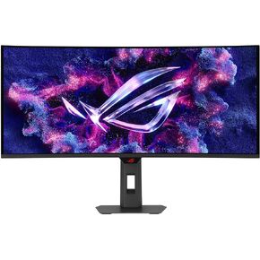 ASUS ROG Strix 34" OLED Curved Ultrawide Gaming Monitor (XG34WCDMTG) – 240Hz, 0.03ms, FreeSync & GSYNC Compatible, WiFi 6, NVIDIA GeForce Now, Dolby Vision, Dolby Atmos in Kuwait