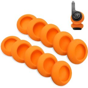 5 Pairs Foam Ear Pads Cushion Compatible with JLAB Rewind 2, Rewind Wireless Retro Headphones etc, 4-5mm Thickness High Density Foam Cushion Earpads-Orange in Kuwait