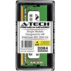 A-Tech 8GB RAM for HP EliteDesk 800 35W G4 | DDR4 2400 SODIMM PC4-19200 1.2V 260-Pin Memory Upgrade Module in Kuwait