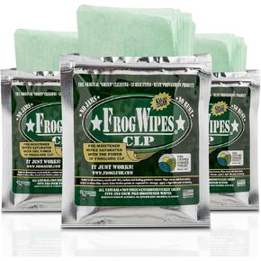 FrogLube Gun Cleaning Wipes - Non Toxic CLP Wipes - Pre-Saturated Gun Wipes in Saudi Arabia