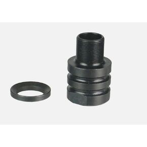 Steel Adapter to Convert 1/2x28 TPI Thread to 1/2x36 TPI Thread or with Thread Protector with Crush Washer (Adapter+ TP) in Kuwait