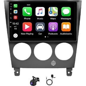 9 Inch Car CarPlay Android Auto Navigation Stereo Radio,2GB+32GB Android 13 Car Stereo with Mirror Link Backup Camera Micro GPS Navigation FM fit for Subaru for Impreza 2002-2007 in Kuwait