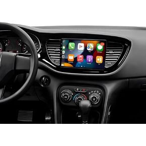 2+64GB Android 15 Car Stereo Radio for Dodge Dart 2012-2016, 9-inch Touchscreen with Wireless CarPlay Android Auto GPS Navigation Wi-Fi Bluetooth FM Radio, AHD Backup Camera in Kuwait