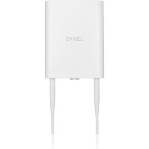 ZyXEL WiFi 6 AX1800 Wireless Gigabit Outdoor Access Point | IP55 Rated | Mesh, Seamless Roaming & MU-MIMO | WPA3-PSK Security | Cloud, App or Direct Management | PoE+ Injector Included | NWA55AXE in Kuwait