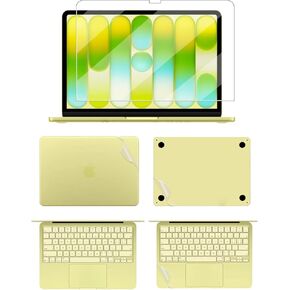 مجموعة حماية 5 في 1 لجهاز MacBook Neo مقاس 13 بوصة، واقي شاشة من الزجاج المقسى، واقي لوحة مفاتيح غير لامع، طبقة حماية غير لامعة لكامل الجسم، حماية ضد الخدش. in Kuwait