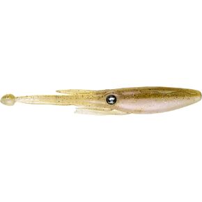 Nomad Design Live Ops Jerksquid 5" Unrigged Jerkshad Soft Bait Lure, Ultra-Realistic Squid with Reactor-UV & Glow, (4 Pack), for Striped Bass & Snook in Kuwait