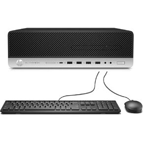 كمبيوتر مكتبي HP EliteDesk 800 G4 SFF، Intel Core i5-8500T 3.20 جيجا هرتز، 16 جيجا DDR4، 256 جيجا SSD + 1 تيرابايت HDD، WiFi، DVD، ماوس ولوحة مفاتيح لاسلكية، Window 11 Pro (متجدد) in Kuwait