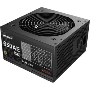 مزود طاقة سلسلة RAIDMAX RX-AESD، ATX 3.1 وPCIe Gen 5 جاهز، إصدار كبل SI OEM المباشر، 80+ ذهبي، تغليف صندوق بني، وحدة PSU موثوقة لسلسلة NVIDIA RTX 50 وAMD RX 90 (650، واط) in Kuwait
