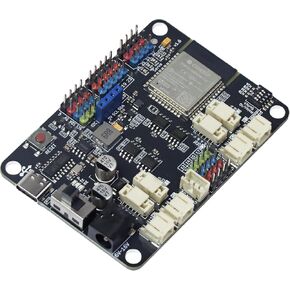 Maker-ESP32 Pro Board, 3A High-Current Motor Driver (4 Encoder or 4 DC/4 Servo), USB-C, 2.4GHz WiFi & Bluetooth, ESP32-WROOM-32E Microcontroller for Robotics Smart Cars STEM DIY in Saudi Arabia
