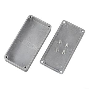Die-Cast Aluminum Project Box Silver Metal Enclosure Case IP54 Waterproof Instrument Housing with Screws for Electronics DIY 1590 Series(1590C（120x94.5x50mm）) in Kuwait