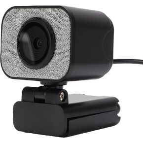 كاميرا ويب GOWENIC 4K مع تعويض الإضاءة المنخفضة، وكاميرا كمبيوتر USB مع ميكروفون لإلغاء الضوضاء، وزاوية واسعة 70 للكمبيوتر المحمول المكتبي in Kuwait