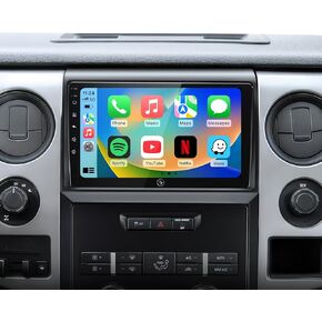 9 Inch Android Car Radio Stereo for Ford F150 2009-2012 Wireless CarPlay & Android Auto, 5G WiFi GPS Navigation, Bluetooth Touchscreen with Backup Camera in Kuwait