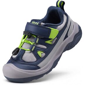 GINNI Kids Hiking Shoes Boys Girls Hiking Boots Outdoor Sneakers Anti-Collision Non-Slip Athletic Trekking Walking Trail Running Shoes for Toddler/Little Kid/Big Kid in Kuwait