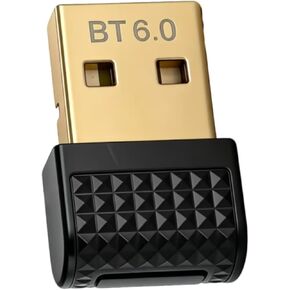 IOOIOO USB Bluetooth 6.0 محول دونجل للكمبيوتر المكتبي والكمبيوتر المحمول ولوحة المفاتيح والماوس لنظام التشغيل Windows in Kuwait